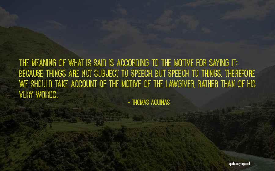 Morigerato Significato Quotes By Thomas Aquinas Morigerato Significato Quotes By Thomas Aquinas