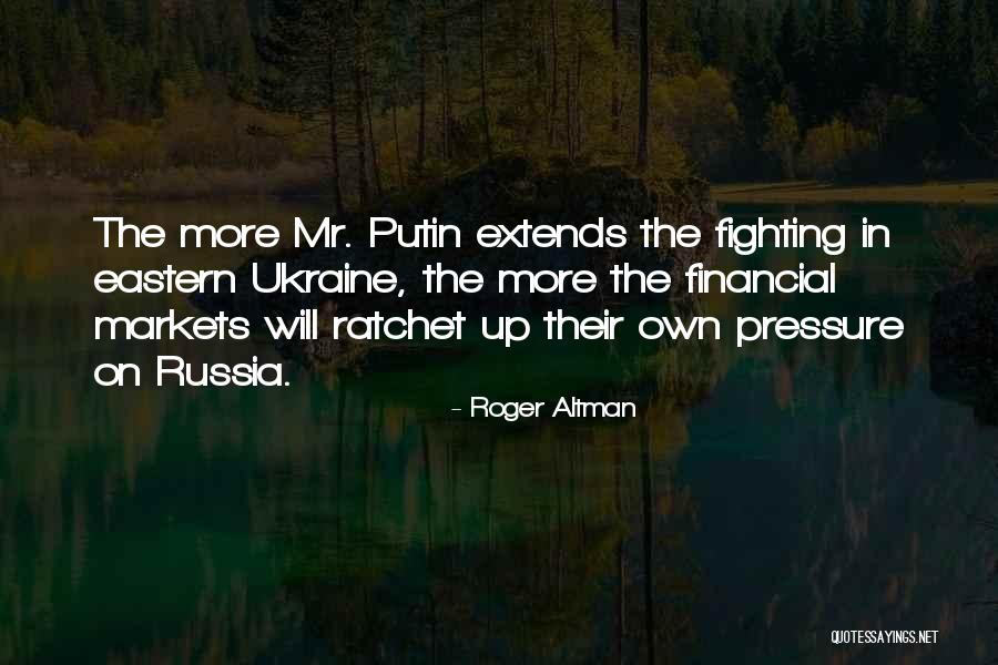 Morigi Uds Quotes By Roger Altman Morigi Uds Quotes By Roger Altman