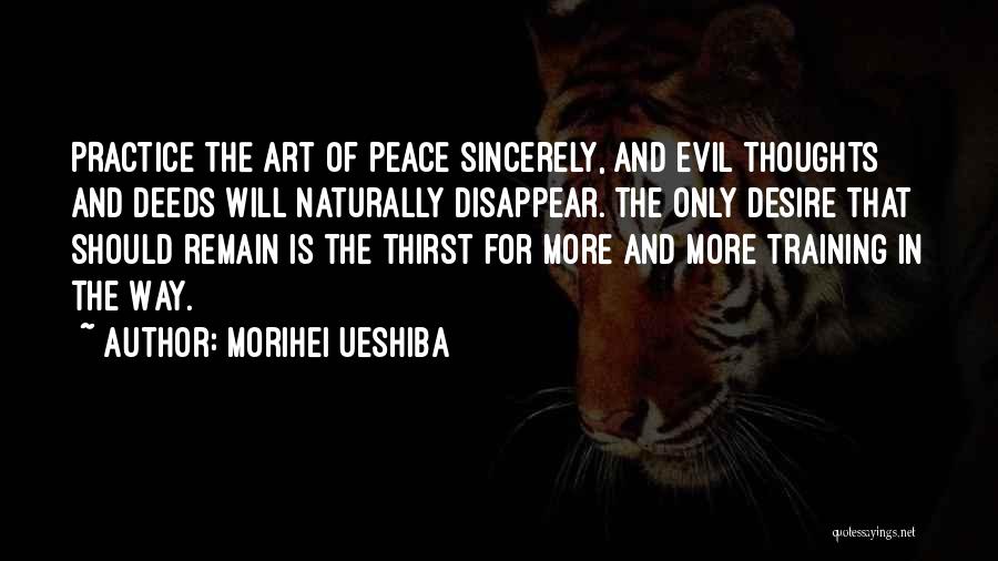 Morihei Ueshiba Quotes 753571