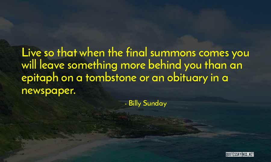 Morii Foods Quotes By Billy Sunday Morii Foods Quotes By Billy Sunday
