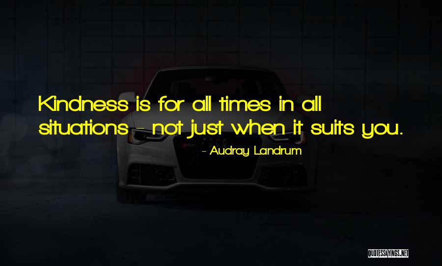 Moririn Quotes By Audray Landrum