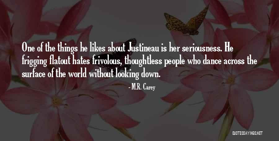 Morisco Con Quotes By M.R. Carey Morisco Con Quotes By M.R. Carey