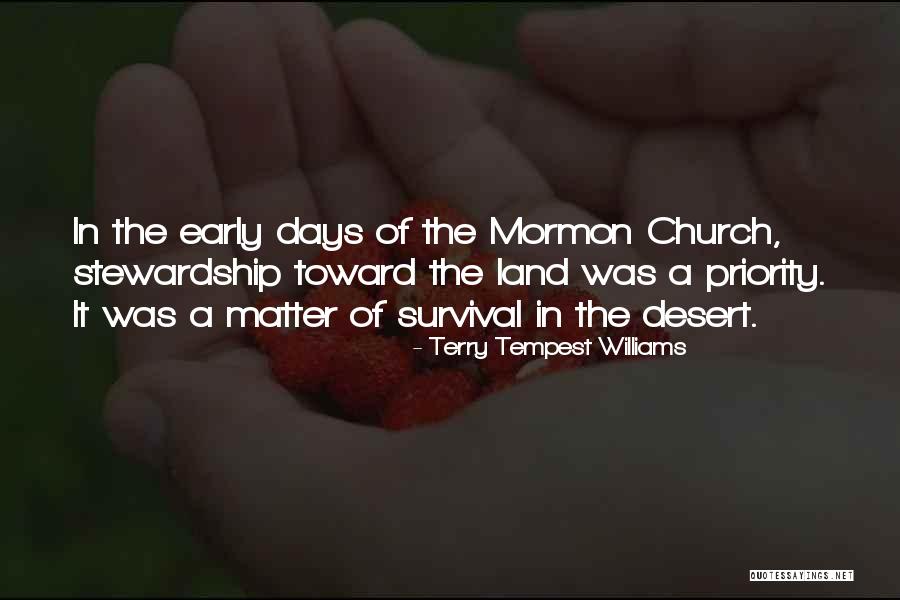 Mormon Church Quotes By Terry Tempest Williams Mormon Church Quotes By Terry Tempest Williams