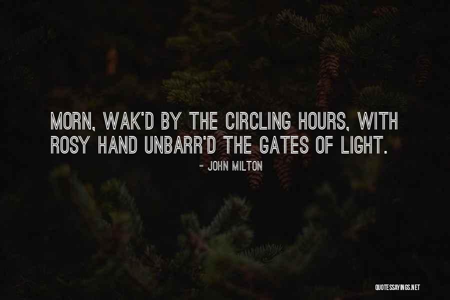 Morn Quotes By John Milton Morn Quotes By John Milton