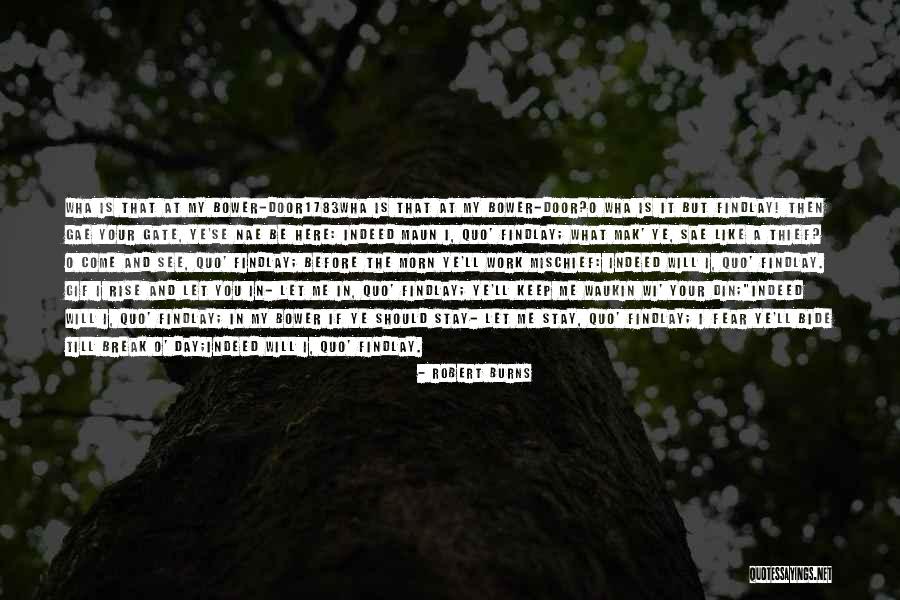 Morn Quotes By Robert Burns Morn Quotes By Robert Burns