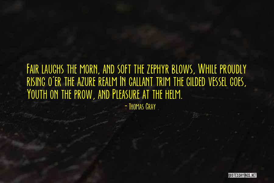 Morn Quotes By Thomas Gray Morn Quotes By Thomas Gray