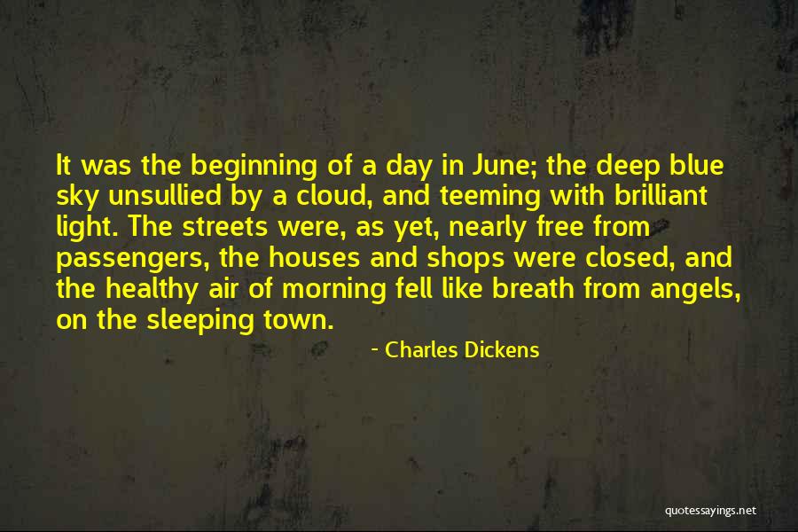 Morning Air Quotes By Charles Dickens Morning Air Quotes By Charles Dickens