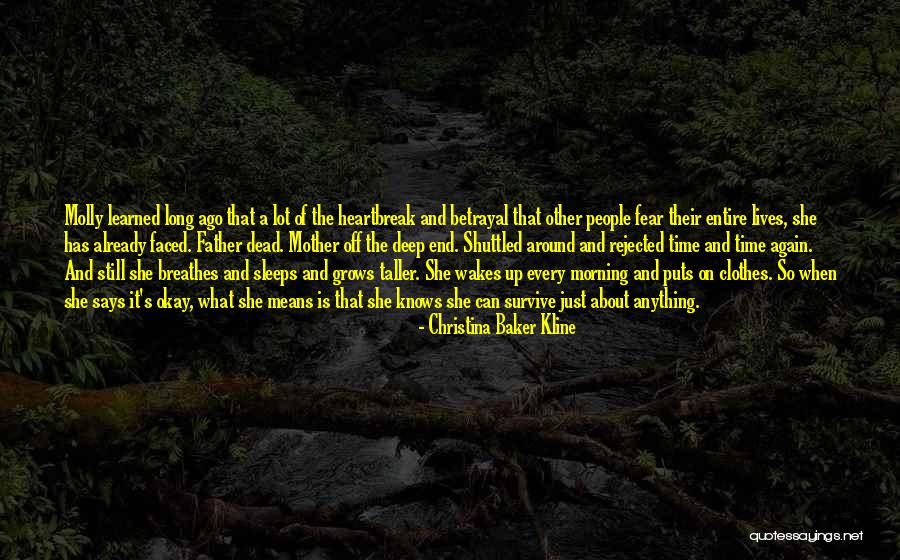 Morning Already Quotes By Christina Baker Kline Morning Already Quotes By Christina Baker Kline
