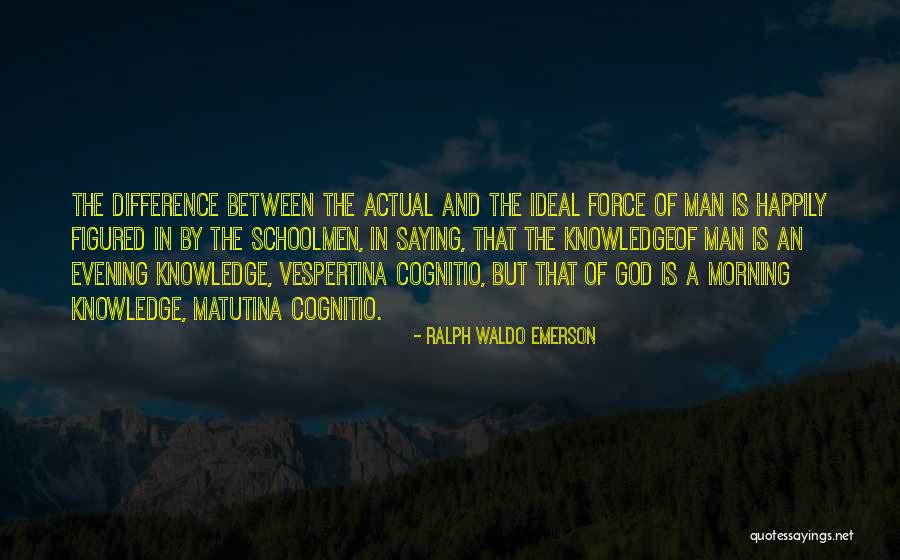 Morning And God Quotes By Ralph Waldo Emerson