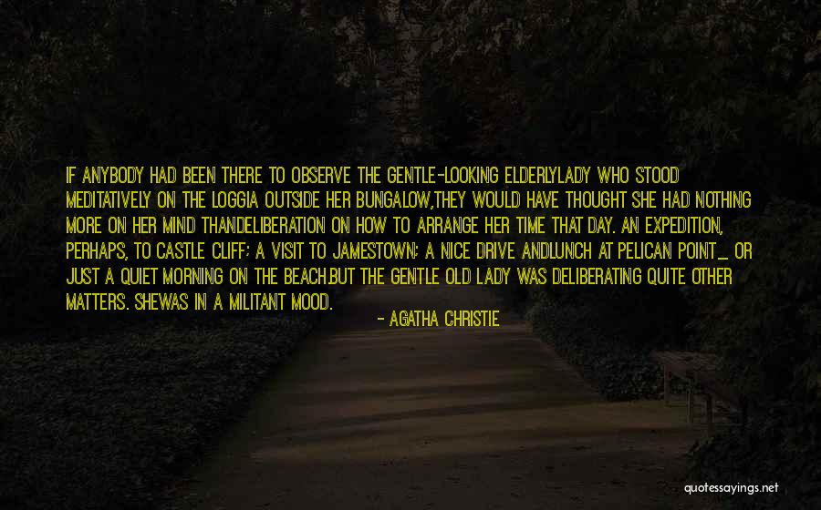 Morning Beach Quotes By Agatha Christie Morning Beach Quotes By Agatha Christie