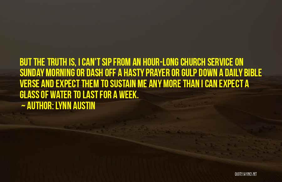 Morning Bible Verse Quotes By Lynn Austin