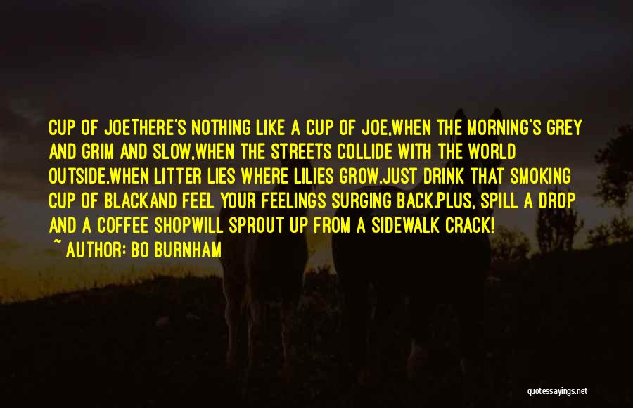 Morning Cup Coffee Quotes By Bo Burnham