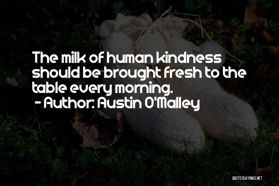 Morning Fresh Quotes By Austin O'Malley