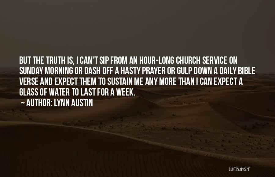 Morning From The Bible Quotes By Lynn Austin