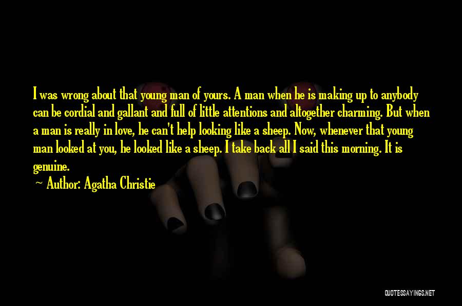 Morning Full Of Love Quotes By Agatha Christie