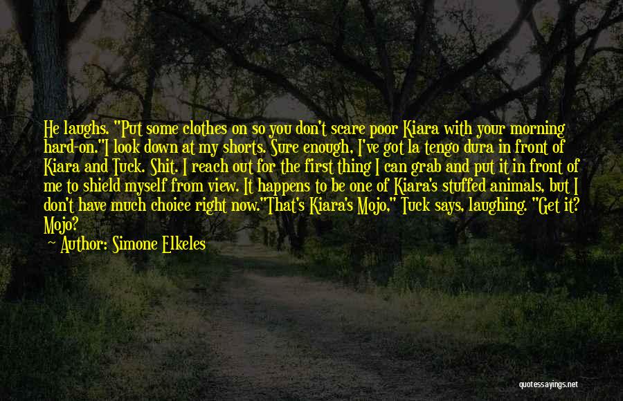 Morning Funny Quotes By Simone Elkeles