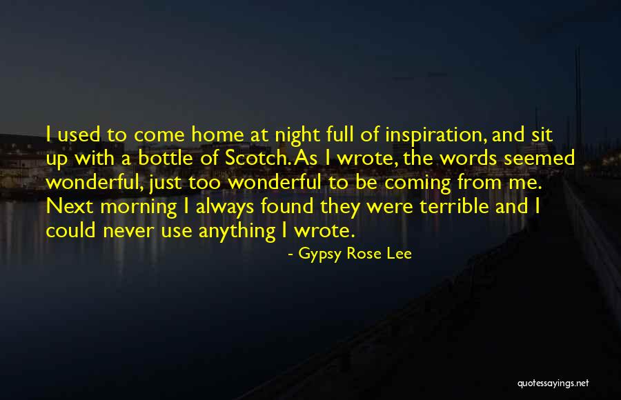 Morning Inspiration Quotes By Gypsy Rose Lee Morning Inspiration Quotes By Gypsy Rose Lee
