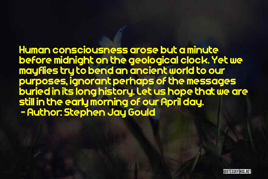 Morning Messages For Him Quotes By Stephen Jay Gould