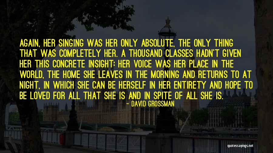 Morning Of Hope Quotes By David Grossman Morning Of Hope Quotes By David Grossman