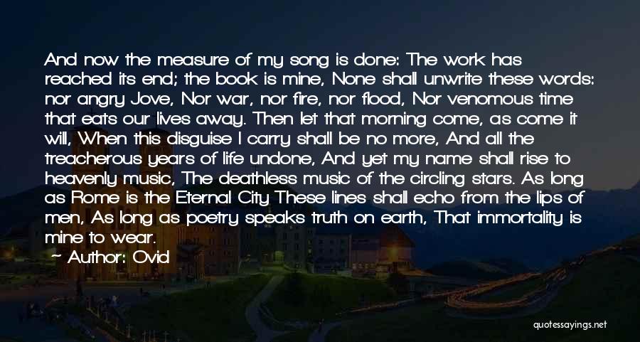 Morning Of The Earth Quotes By Ovid