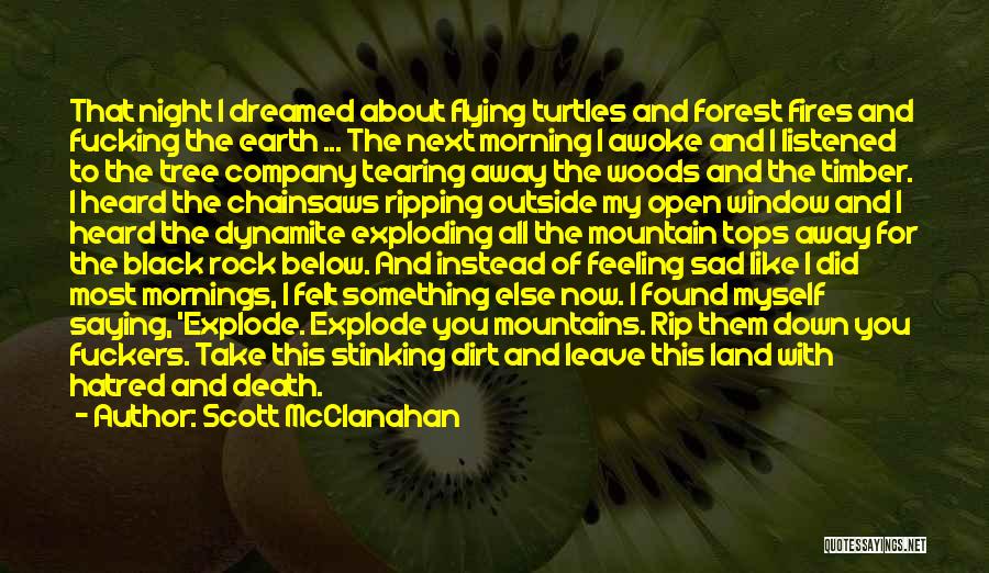 Morning Of The Earth Quotes By Scott McClanahan