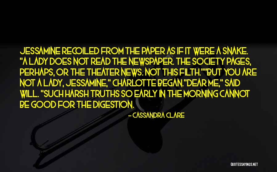 Morning Pages Quotes By Cassandra Clare Morning Pages Quotes By Cassandra Clare