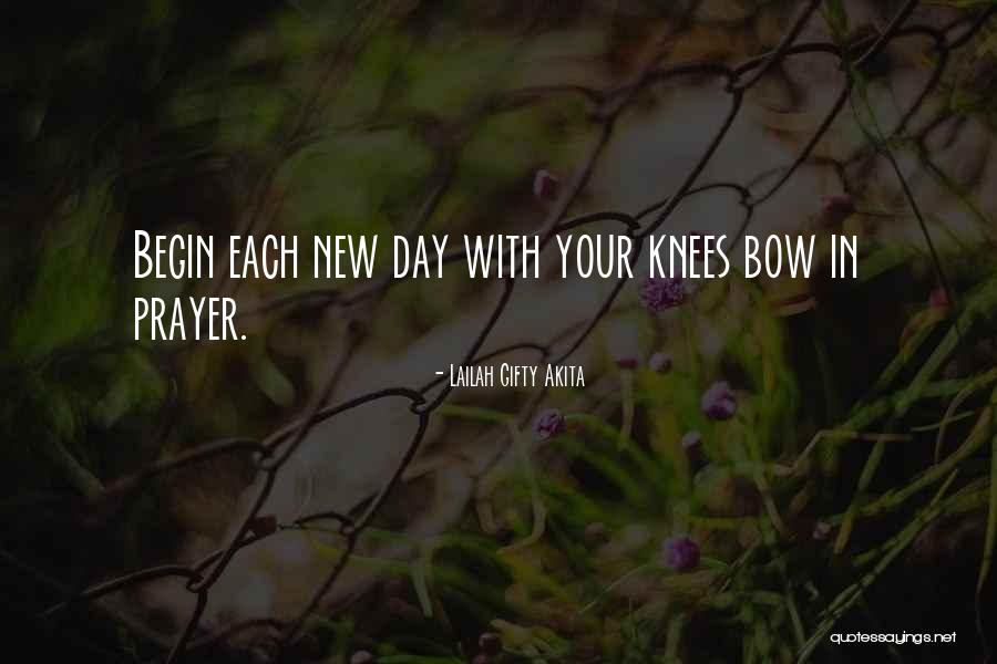 Morning Prayer Quotes By Lailah Gifty Akita
