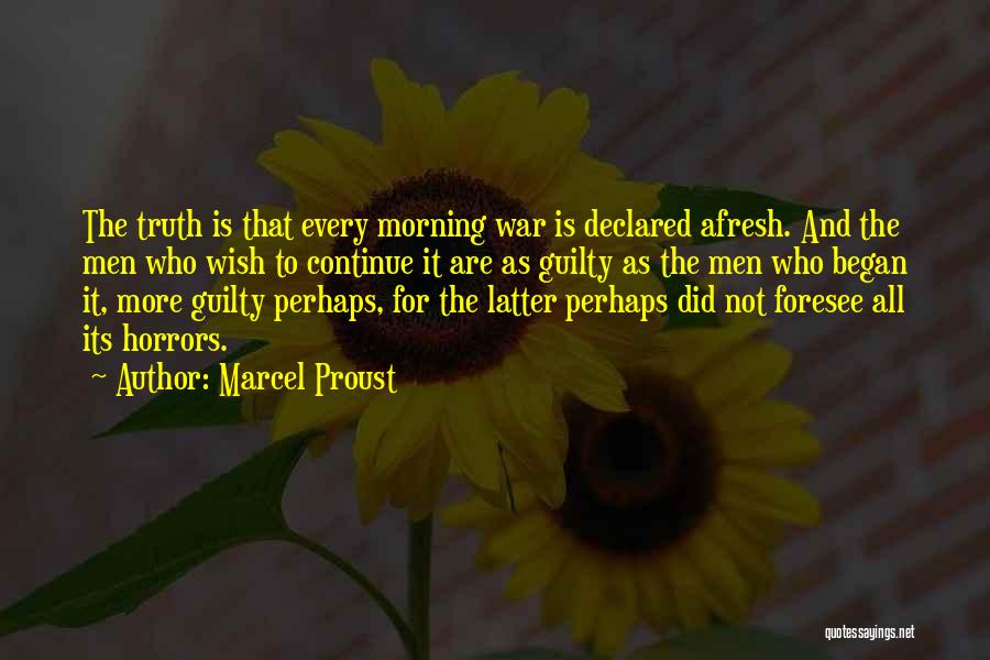 Morning Quotes By Marcel Proust