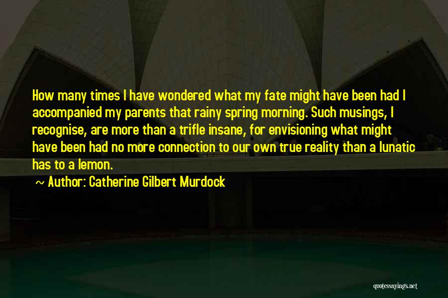 Morning Rainy Quotes By Catherine Gilbert Murdock