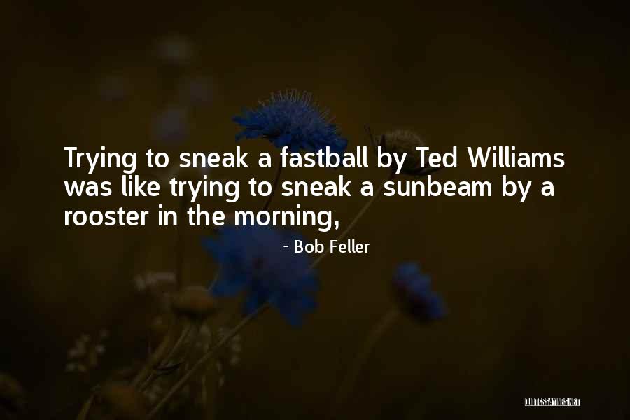 Morning Rooster Quotes By Bob Feller