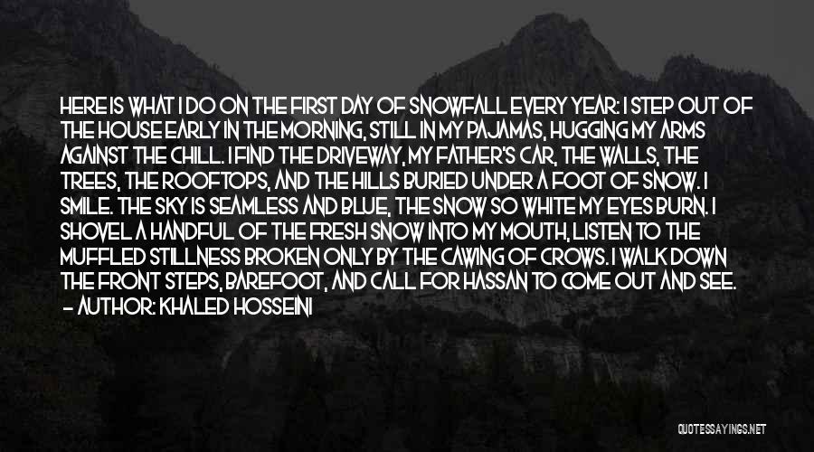 Morning Snow Quotes By Khaled Hosseini