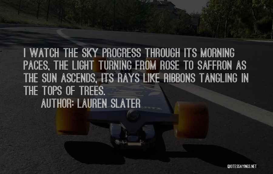 Morning Sun Quotes By Lauren Slater