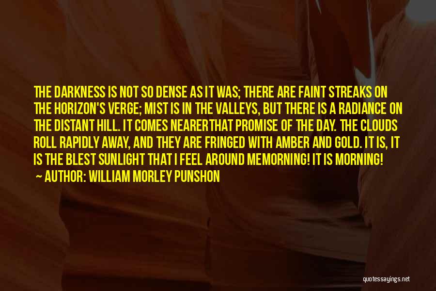 Morning Sunlight Quotes By William Morley Punshon