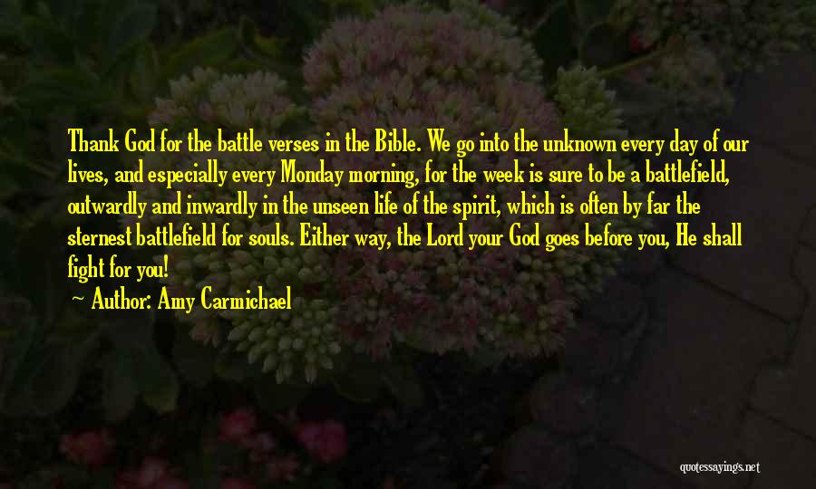 Morning Thank God Quotes By Amy Carmichael