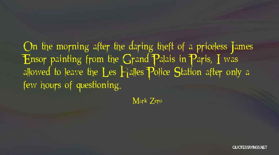Morning Theft Quotes By Mark Zero Morning Theft Quotes By Mark Zero