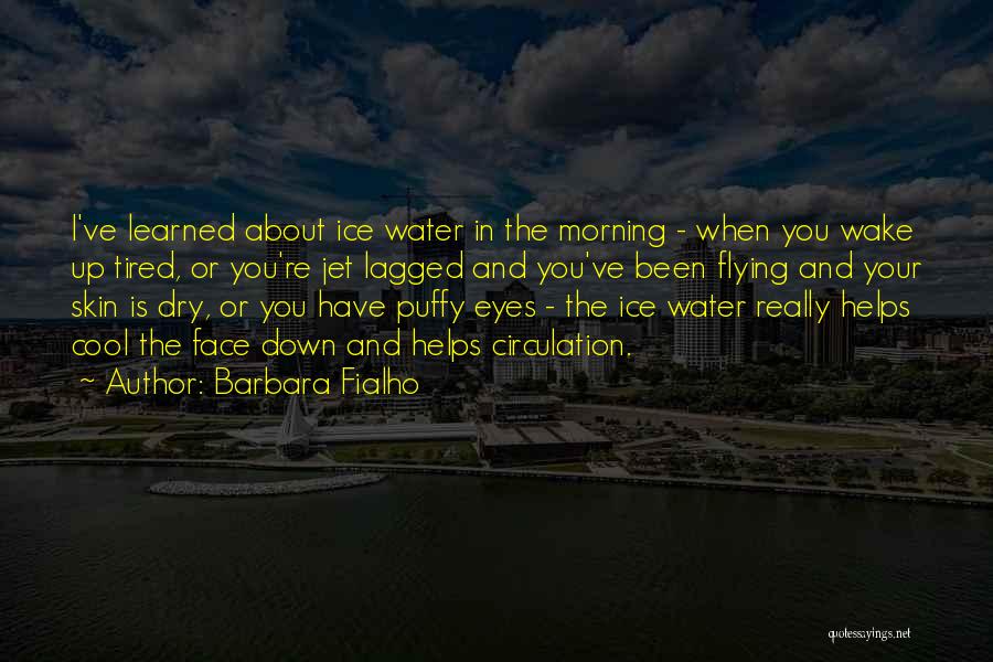 Morning Tired Quotes By Barbara Fialho