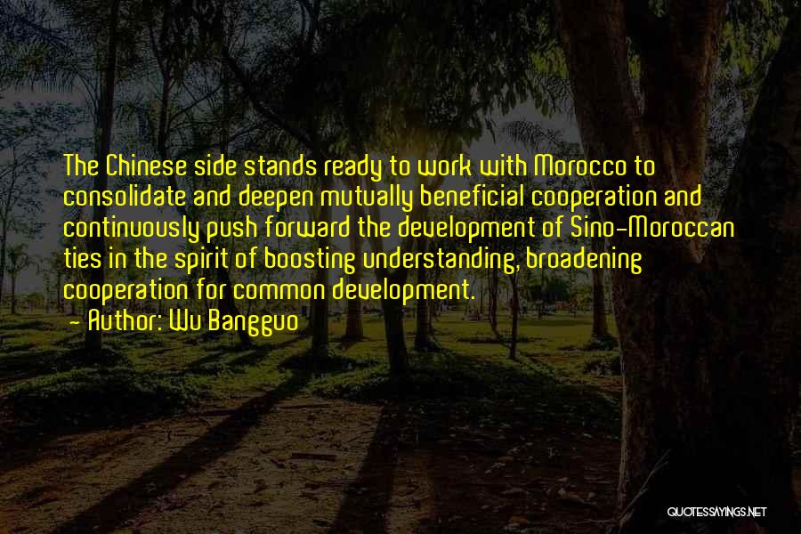 Moroccan Quotes By Wu Bangguo