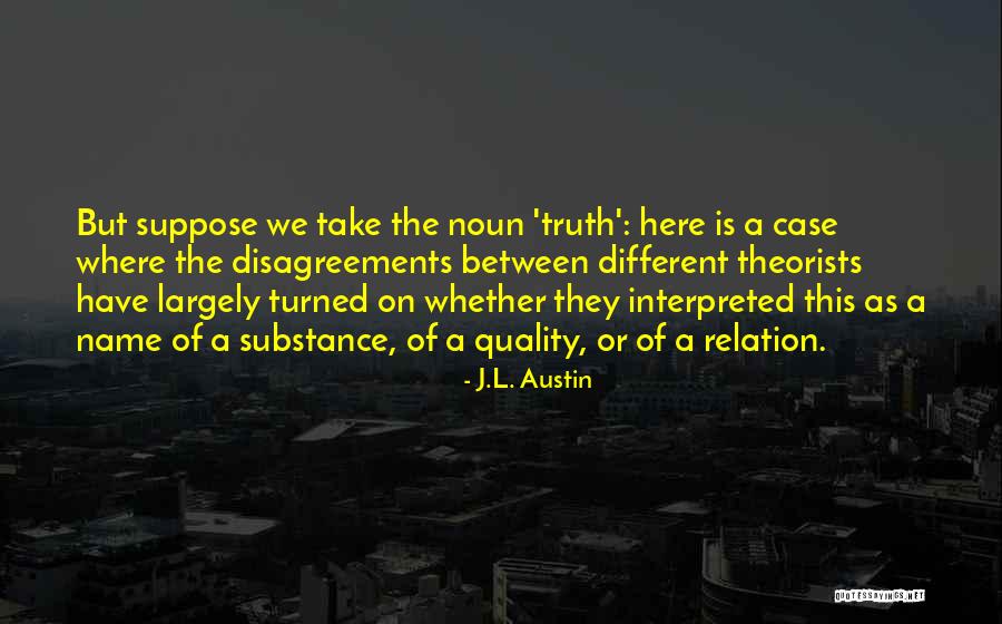 Moroccos Quotes By J.L. Austin Moroccos Quotes By J.L. Austin