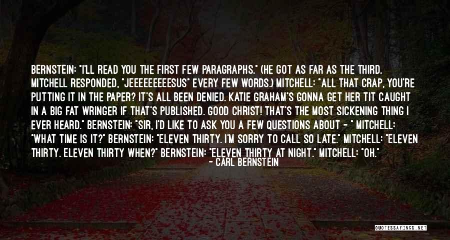 Morogrim Quotes By Carl Bernstein Morogrim Quotes By Carl Bernstein