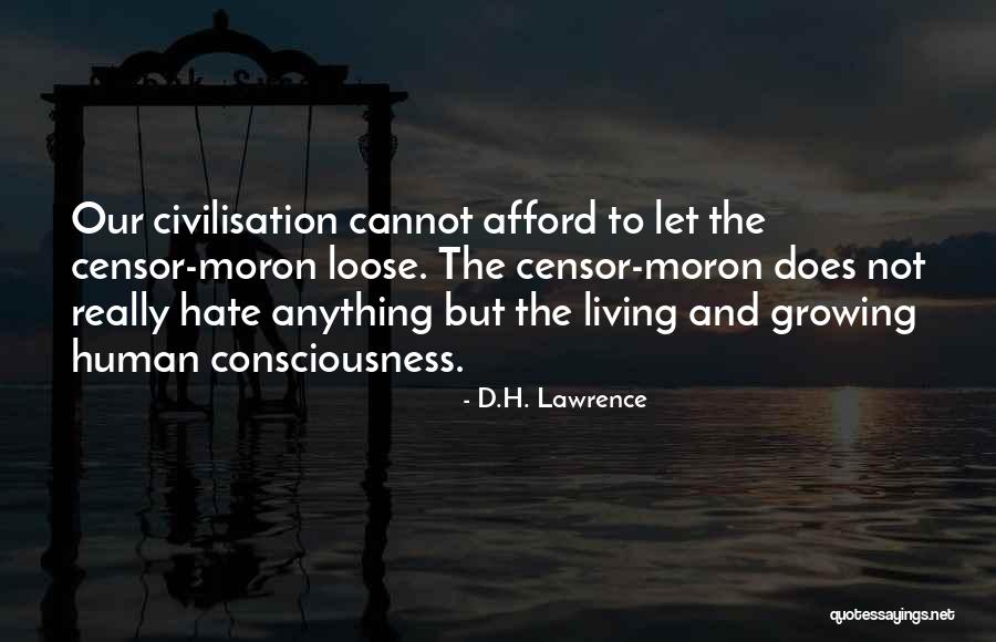 Moron Quotes By D.H. Lawrence