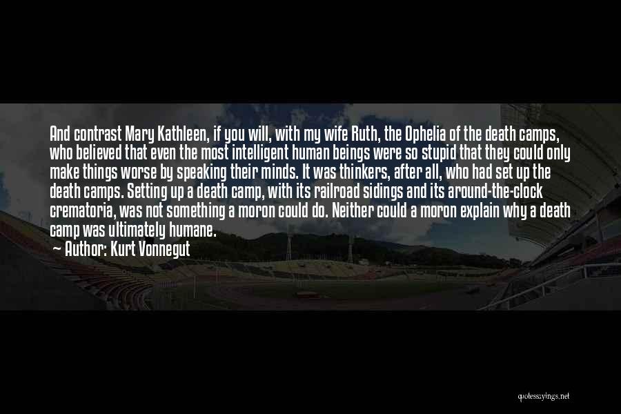 Moron Quotes By Kurt Vonnegut