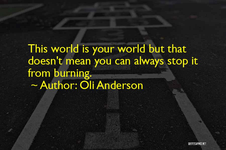 Morozoff Quotes By Oli Anderson