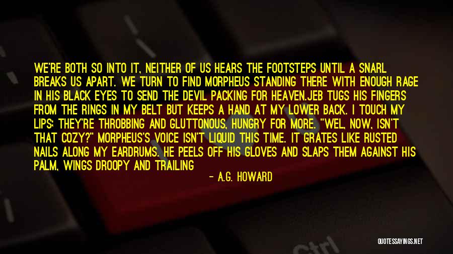 Morpheus And Alyssa Quotes By A.G. Howard Morpheus And Alyssa Quotes By A.G. Howard