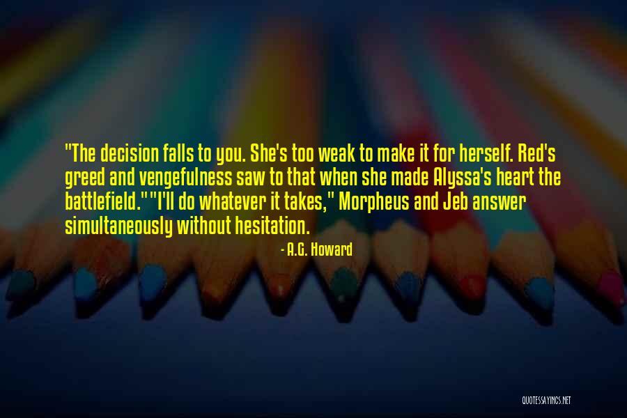 Morpheus And Alyssa Quotes By A.G. Howard Morpheus And Alyssa Quotes By A.G. Howard