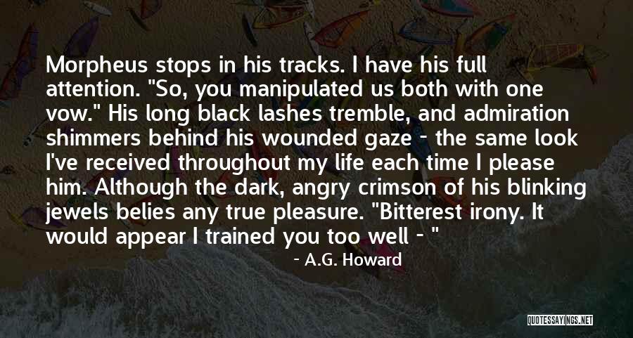 Morpheus And Alyssa Quotes By A.G. Howard Morpheus And Alyssa Quotes By A.G. Howard