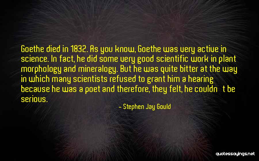 Morphology Quotes By Stephen Jay Gould