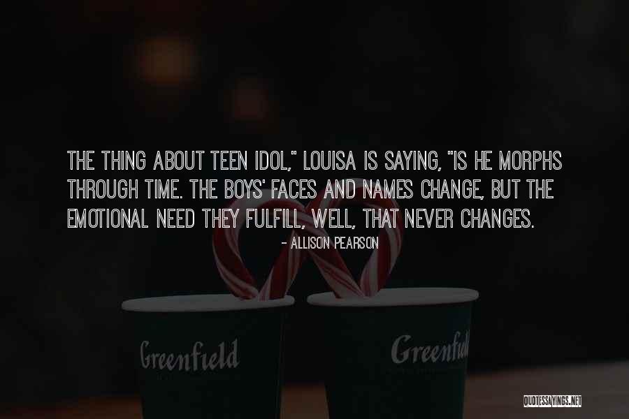 Morphs Quotes By Allison Pearson Morphs Quotes By Allison Pearson