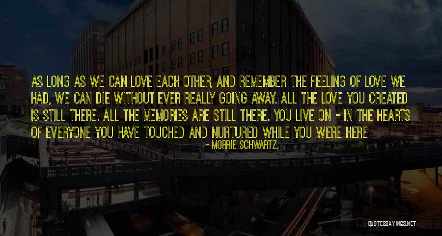 Morrie Schwartz. Quotes 1880802