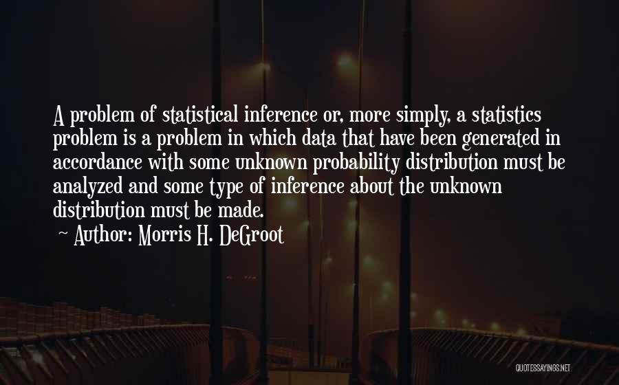 Morris H. DeGroot Quotes 307956