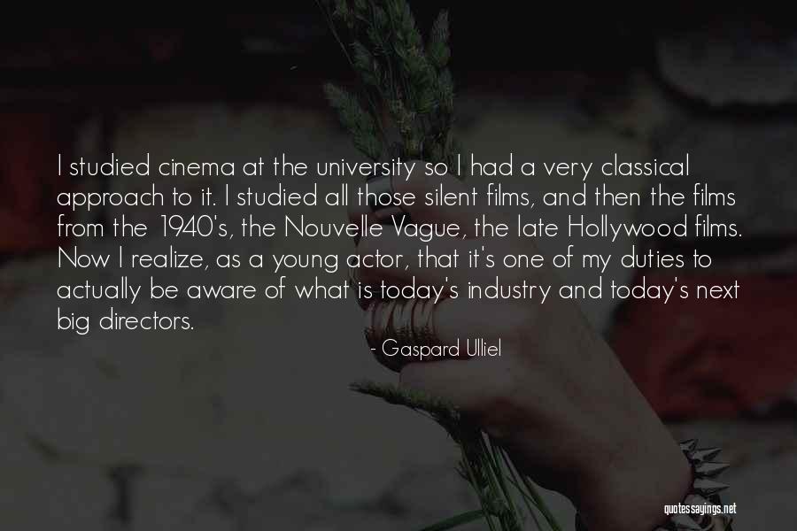 Morsani Center Quotes By Gaspard Ulliel Morsani Center Quotes By Gaspard Ulliel